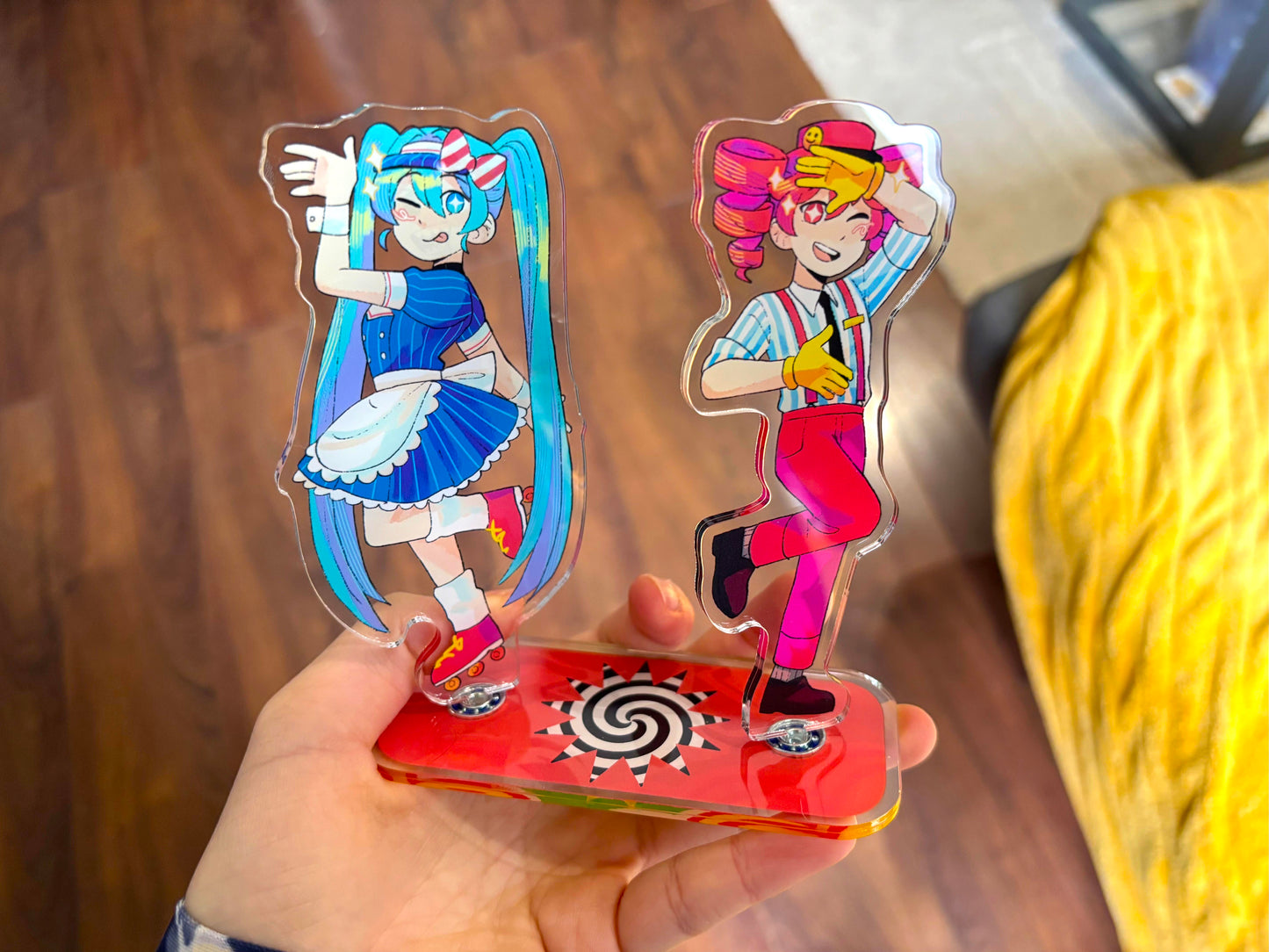 Mesmerizer Spinning Standee