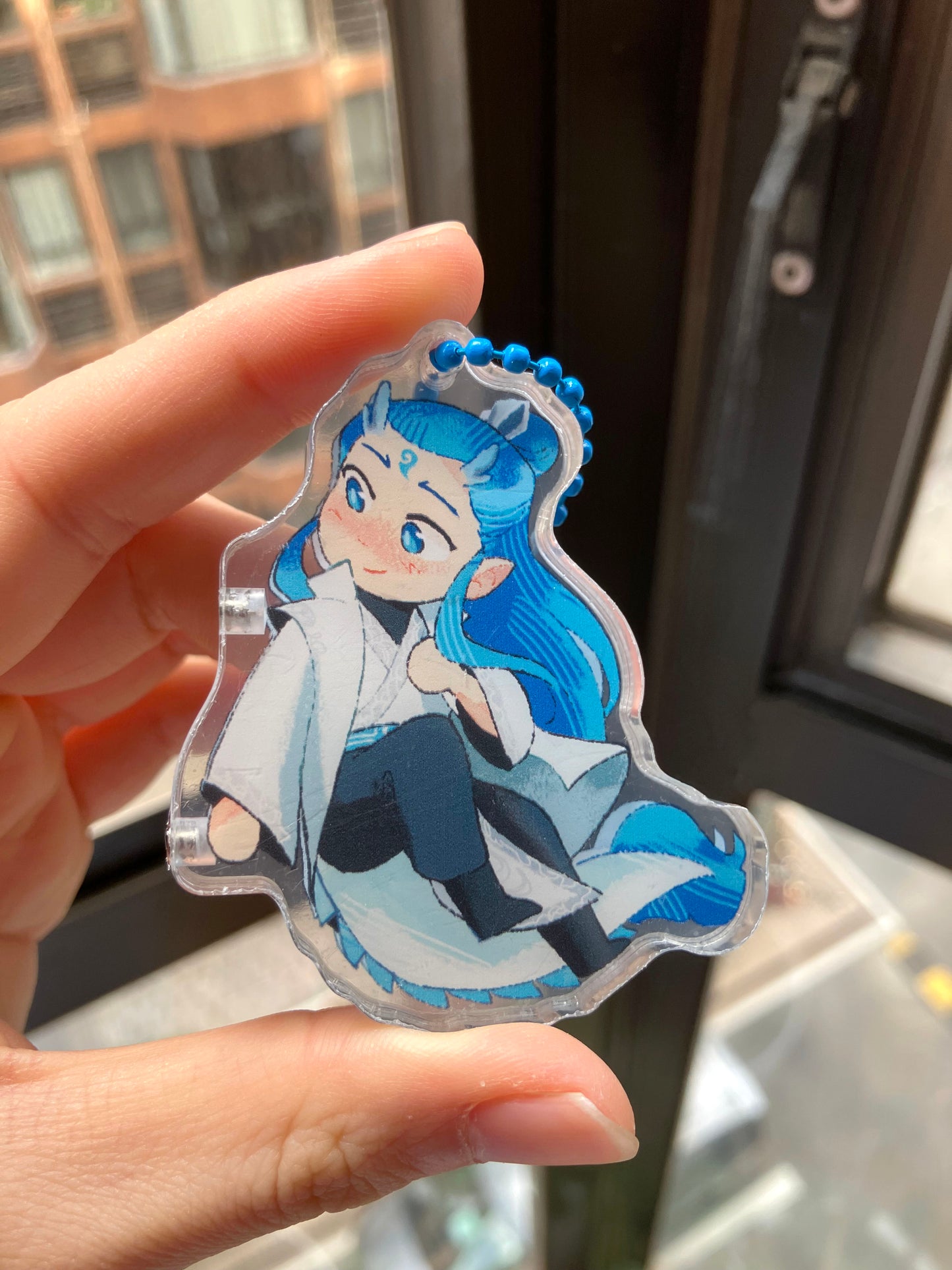 Nezha and Ao Bing (Oubing) Magnetic Acrylic Charms