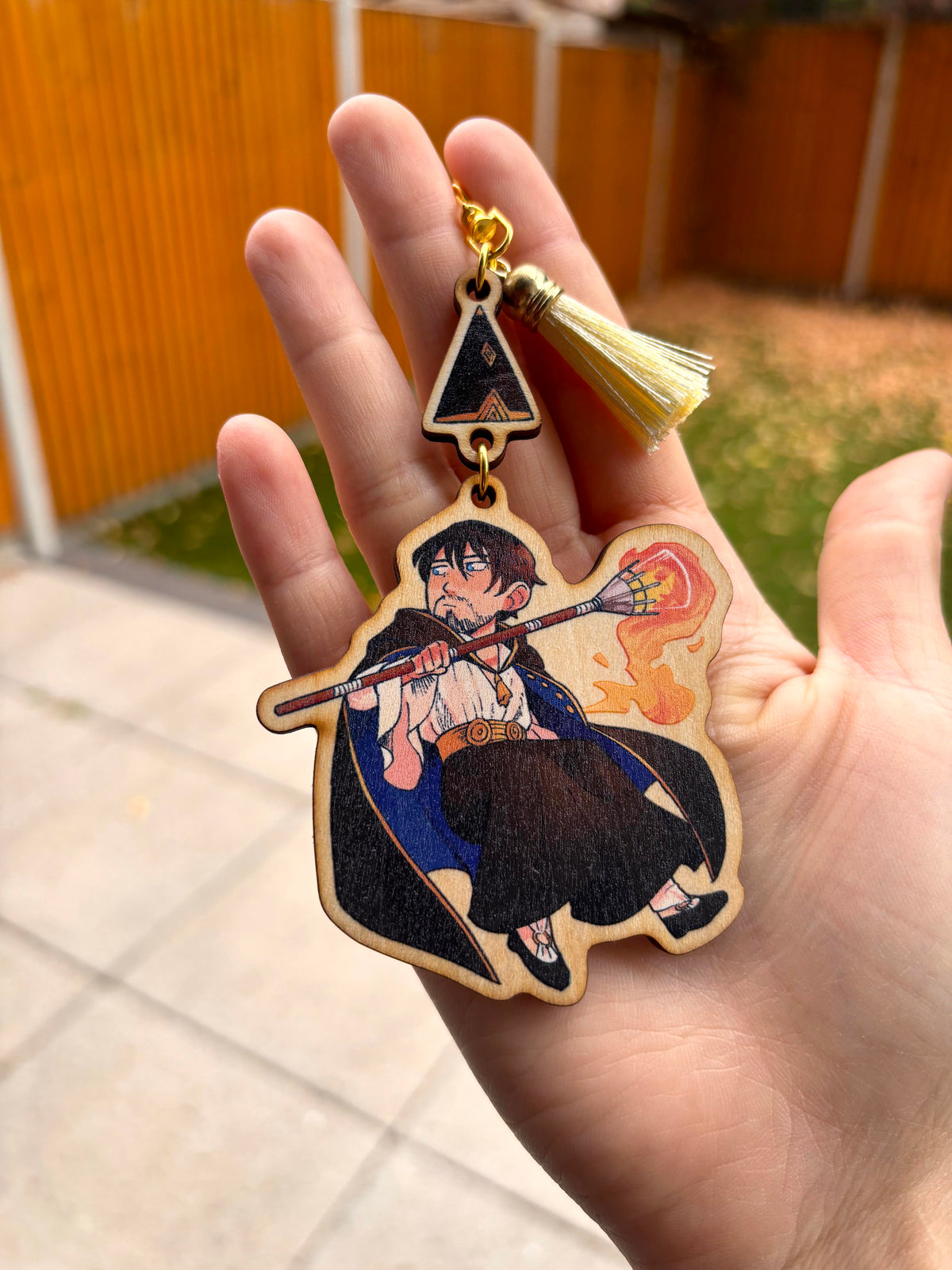 WHA Wooden Linked Keychains