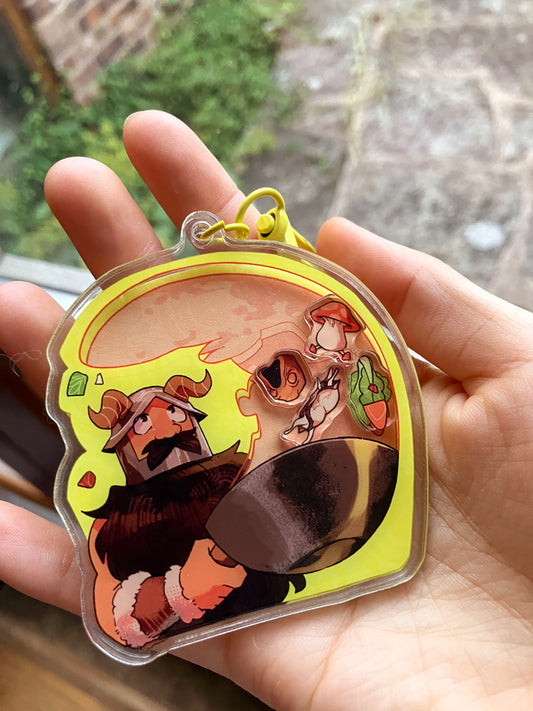 Senshi Shaker Keychain