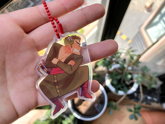 Zoro and Sanji (Zosan) Magnetic Acrylic Charms