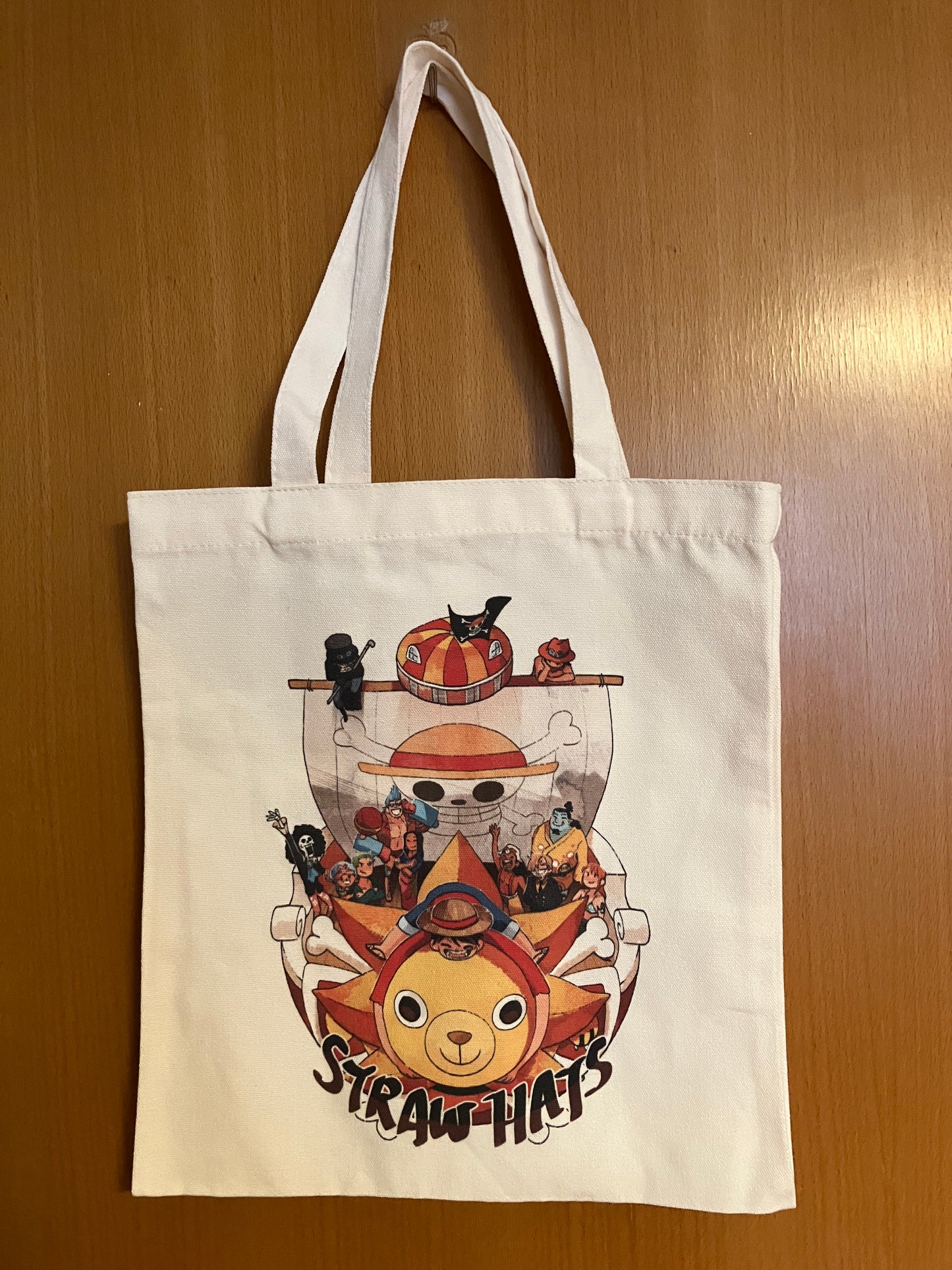 Strawhat Canvas Totebag