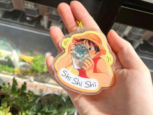 Luffy Shaker Keychain
