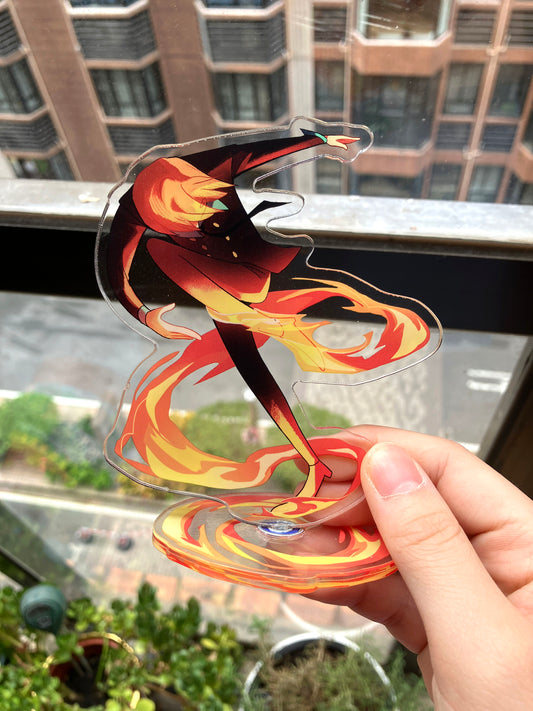 Spinning Acrylic Standee - Sanji Diable Jambe