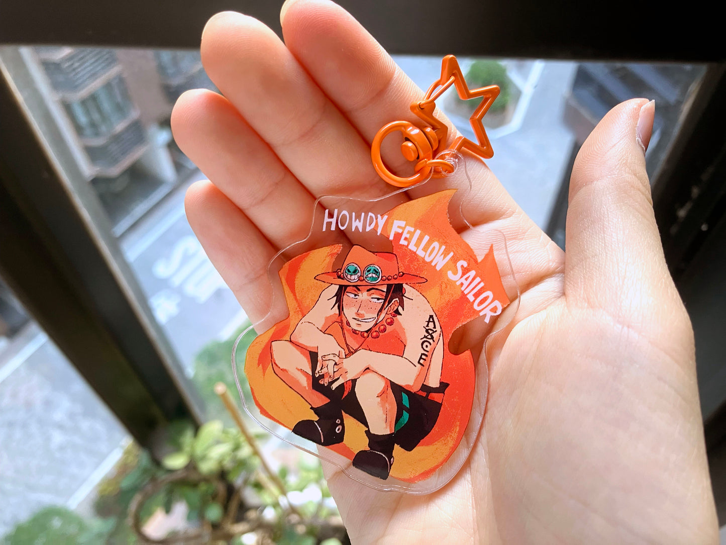 Ace "Hello Fellow Sailor" Keychain