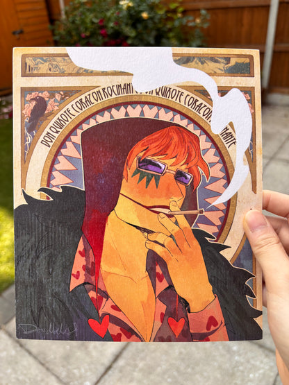 Art Nouveau Cora Print