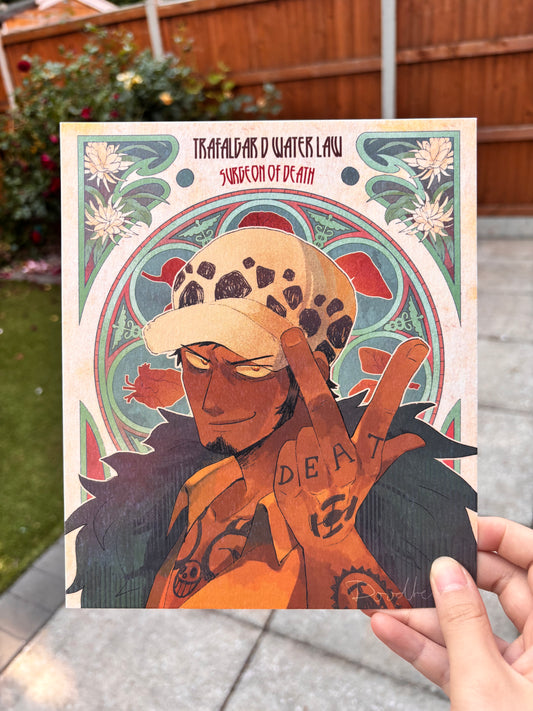 Art Nouveau Law Print