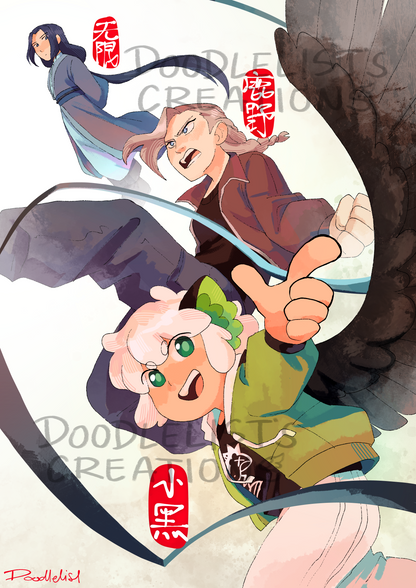 Legend of Hei Print