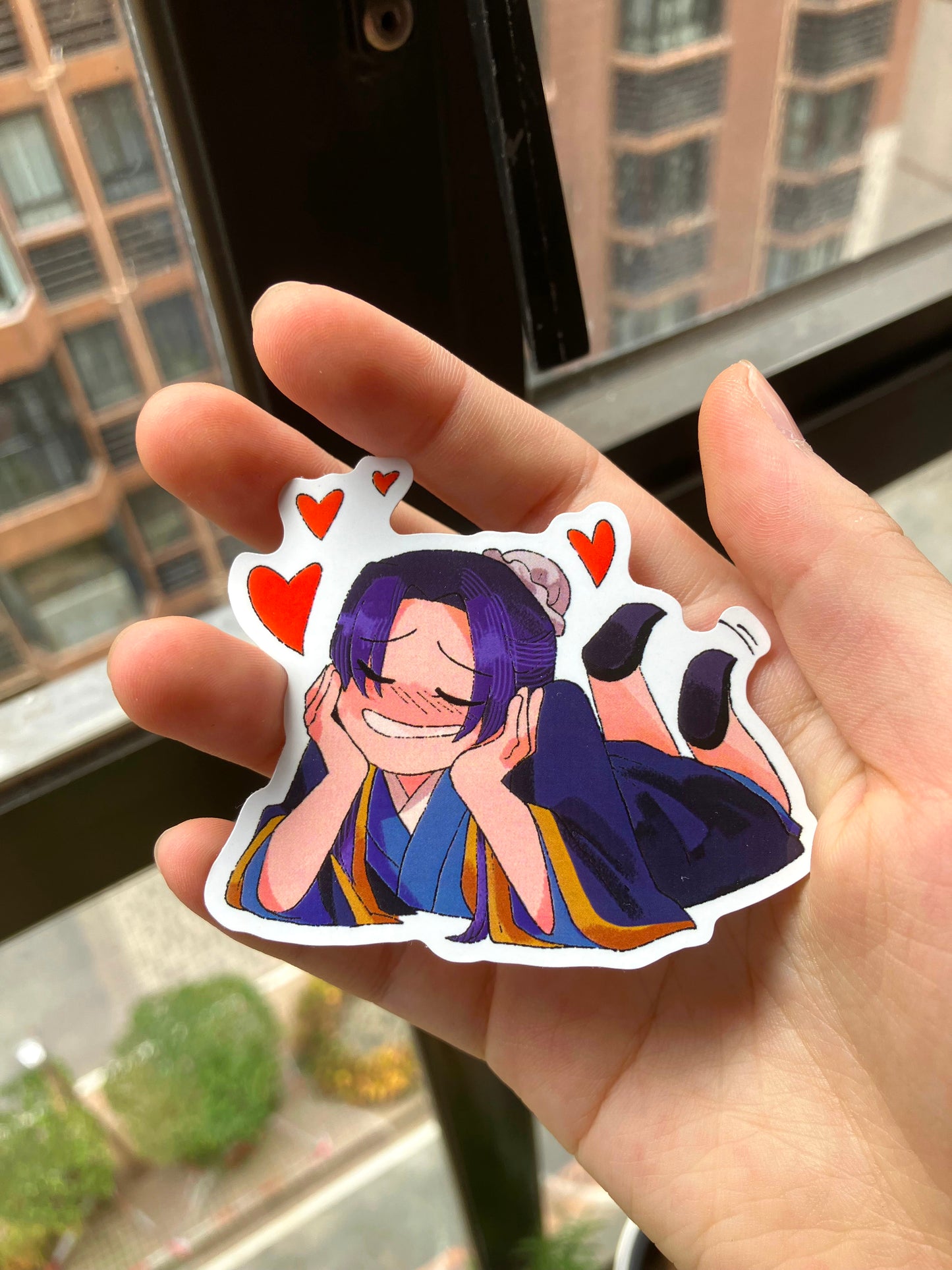 Apothecary Diaries Stickers (Maomao & Jinshi)