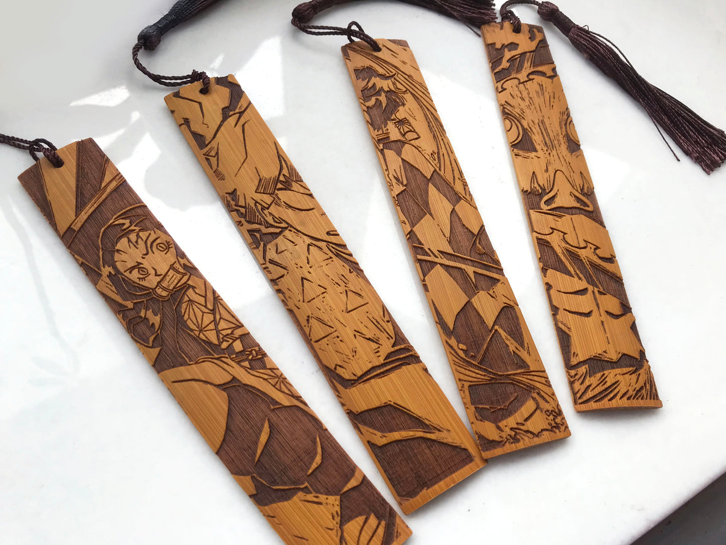 Demon Slayer Bamboo Bookmarks