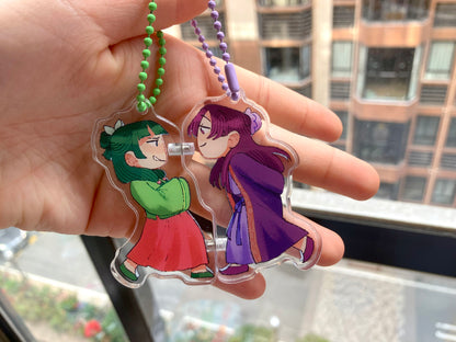 Jinshi and Maomao (Jinmao) Magnetic Acrylic Charms