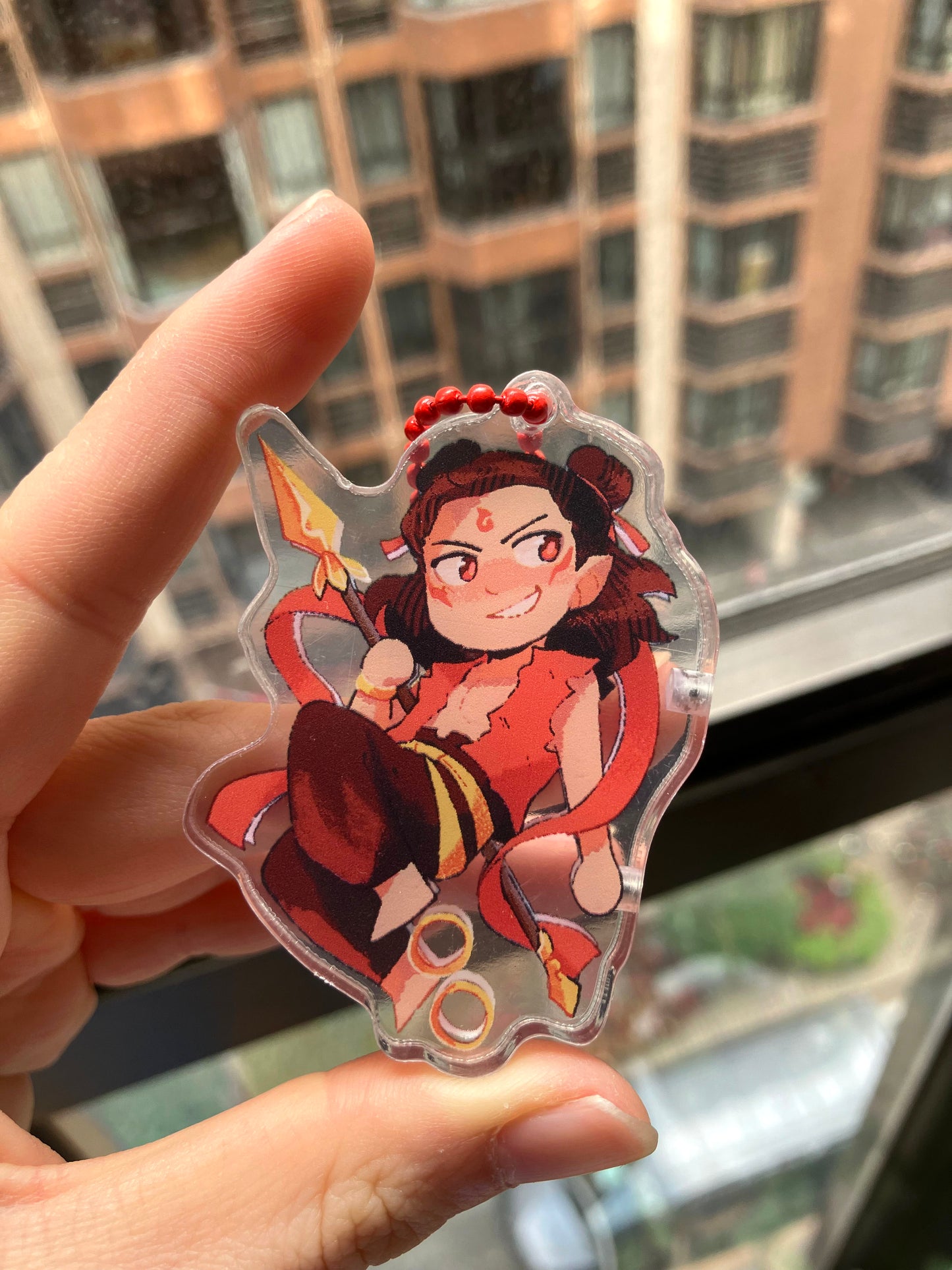 Nezha and Ao Bing (Oubing) Magnetic Acrylic Charms