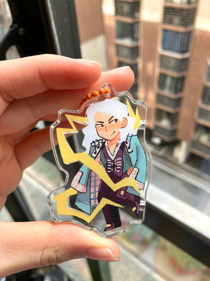 Volt and Eddie Magnetic Acrylic Charms