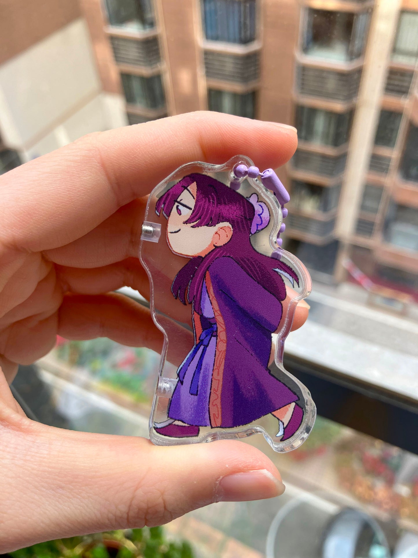 Jinshi and Maomao (Jinmao) Magnetic Acrylic Charms