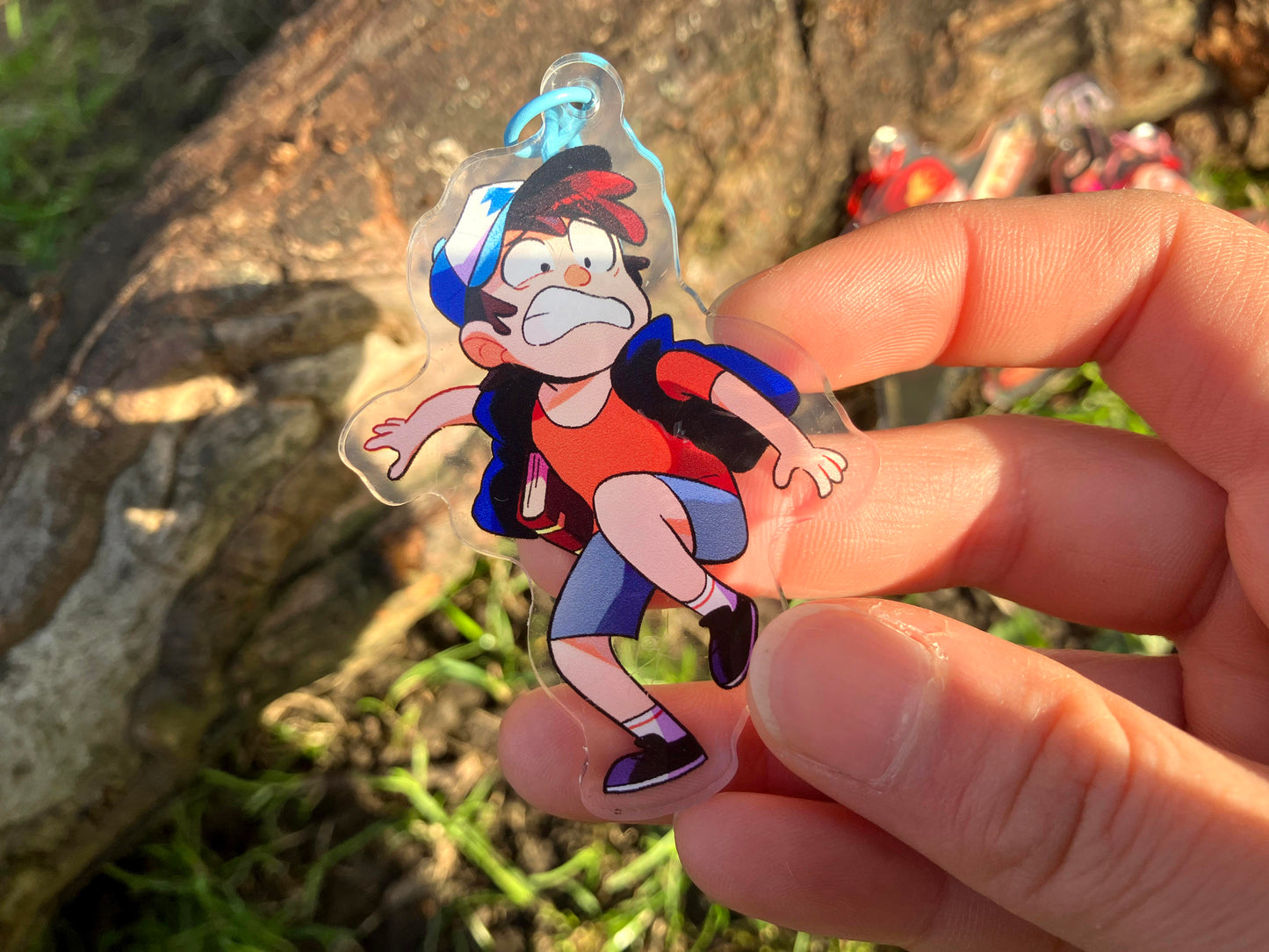 [B GRADE] GF Pines Family Keychains