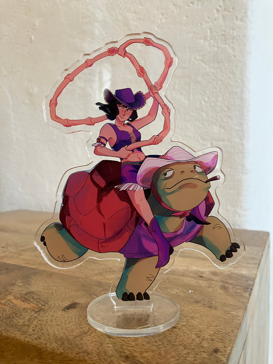 Cowboy Robin Acrylic Standee