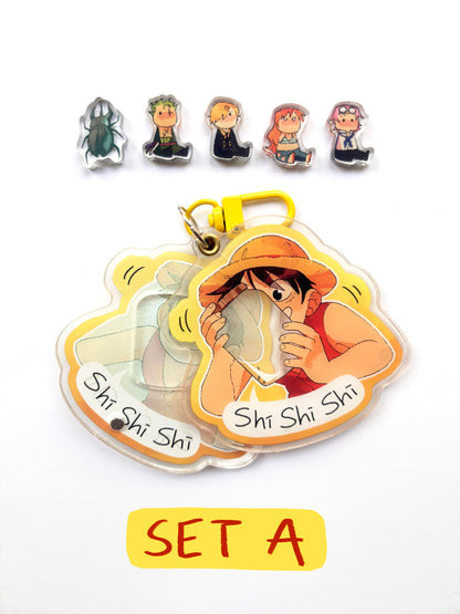 [OPENABLE] Luffy Shaker Keychain