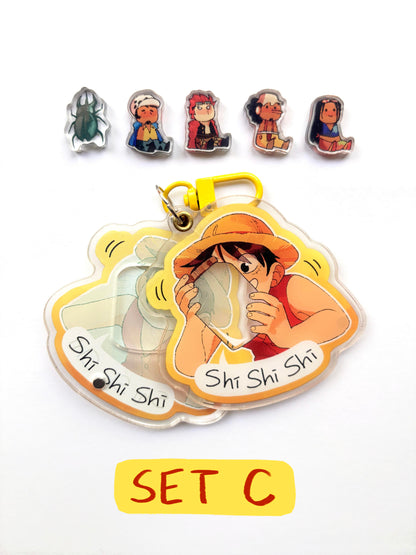 [OPENABLE] Luffy Shaker Keychain