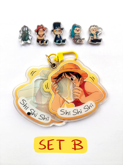 [OPENABLE] Luffy Shaker Keychain