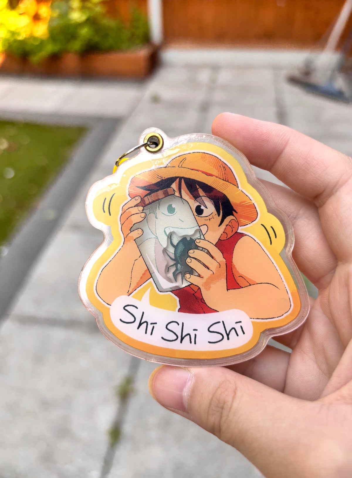 [OPENABLE] Luffy Shaker Keychain