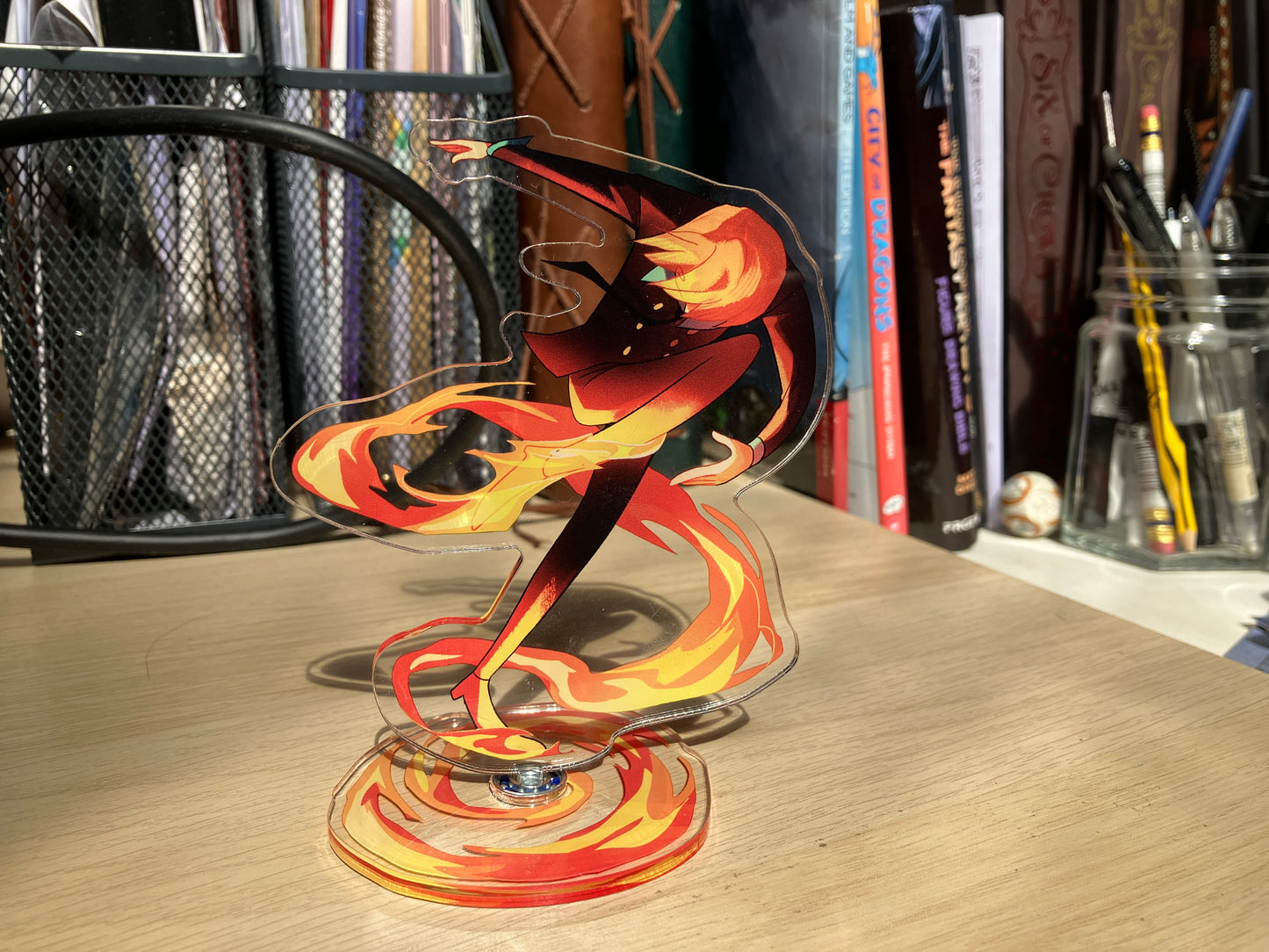 Spinning Acrylic Standee - Sanji Diable Jambe