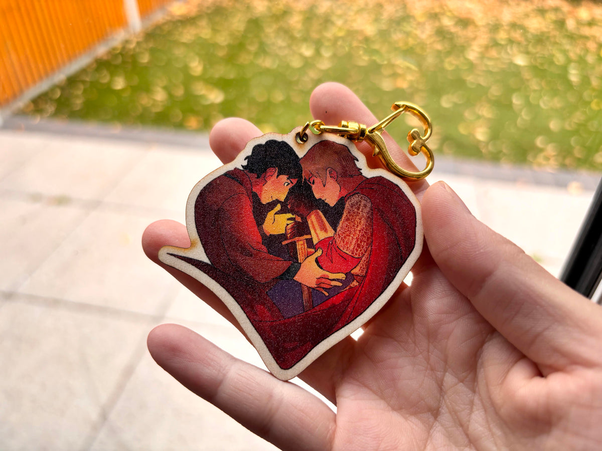 Merthur Wooden Keychain