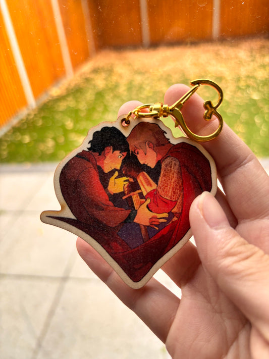 Merthur Wooden Keychain