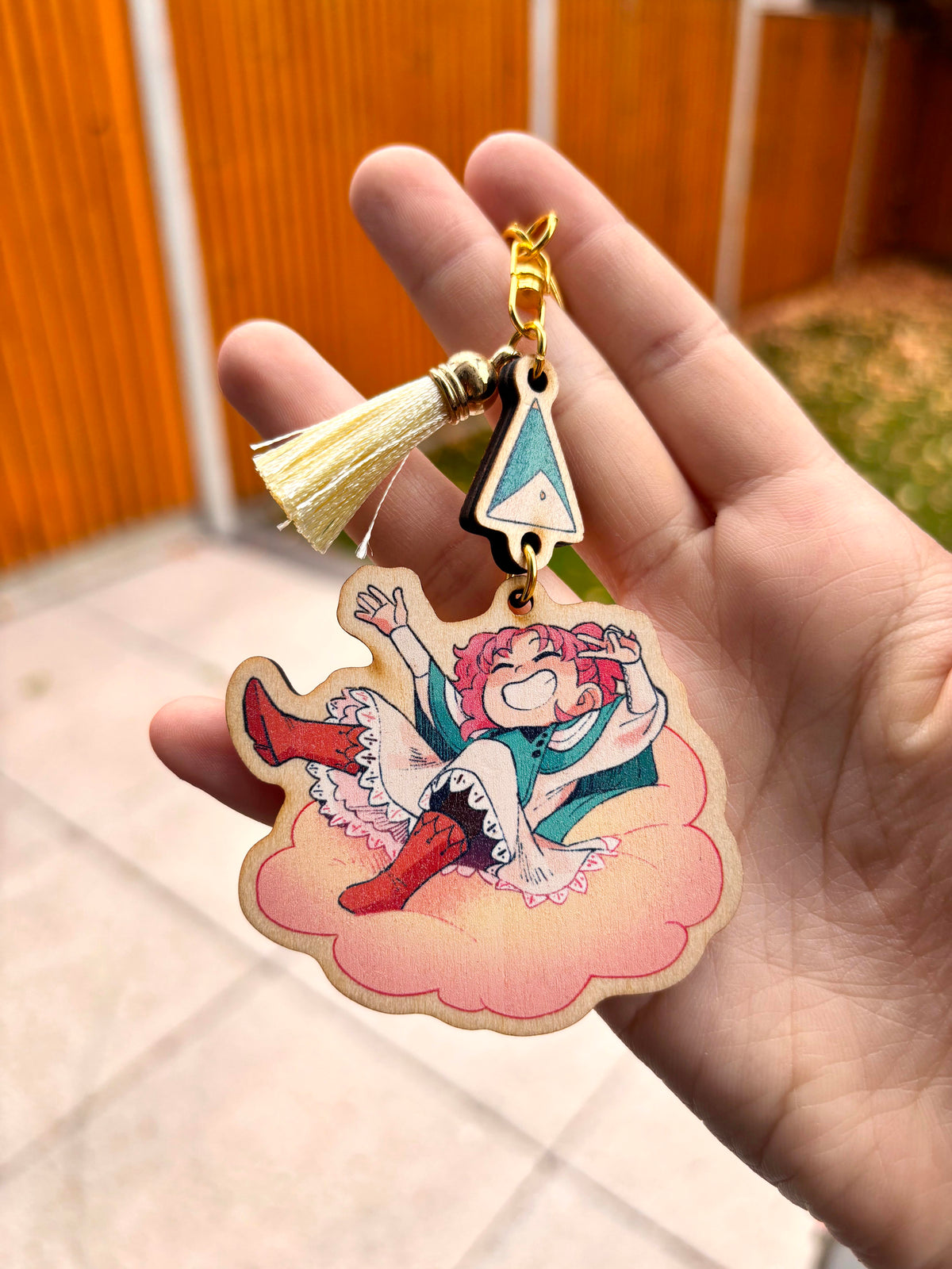 WHA Wooden Linked Keychains