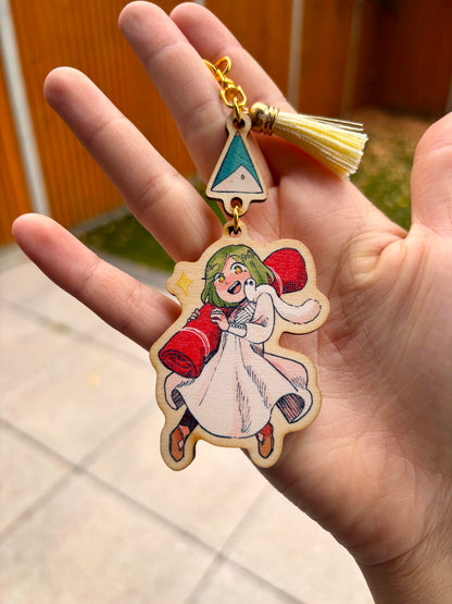 WHA Wooden Linked Keychains