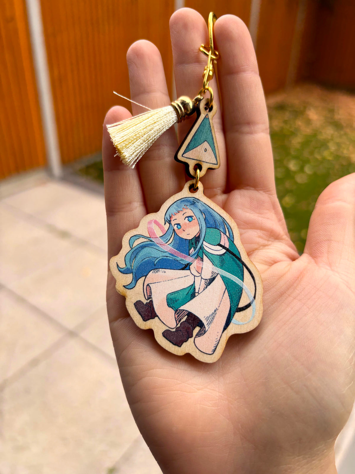 WHA Wooden Linked Keychains
