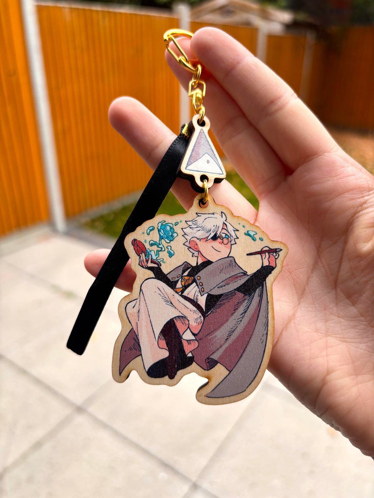 WHA Wooden Linked Keychains