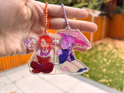 Caleb and Essek (Shadowgast) Magnetic Acrylic Charms