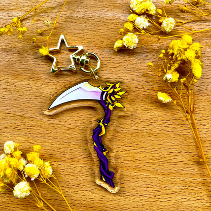 Fantasy Subtle LGBT Weapon Acrylic Keychain Charms