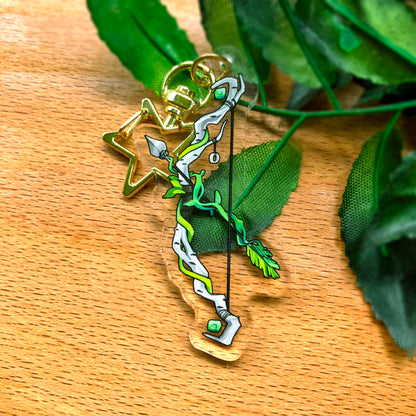 Fantasy Subtle LGBT Weapon Acrylic Keychain Charms