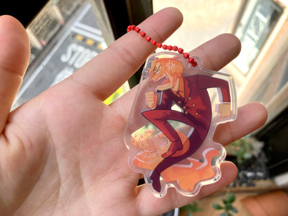 Zoro and Sanji (Zosan) Magnetic Acrylic Charms