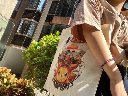 Strawhat Canvas Totebag
