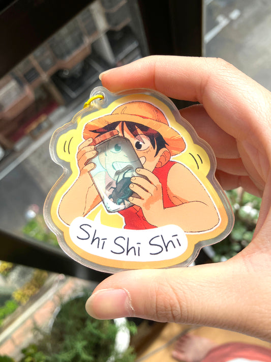 Luffy Shaker Keychain