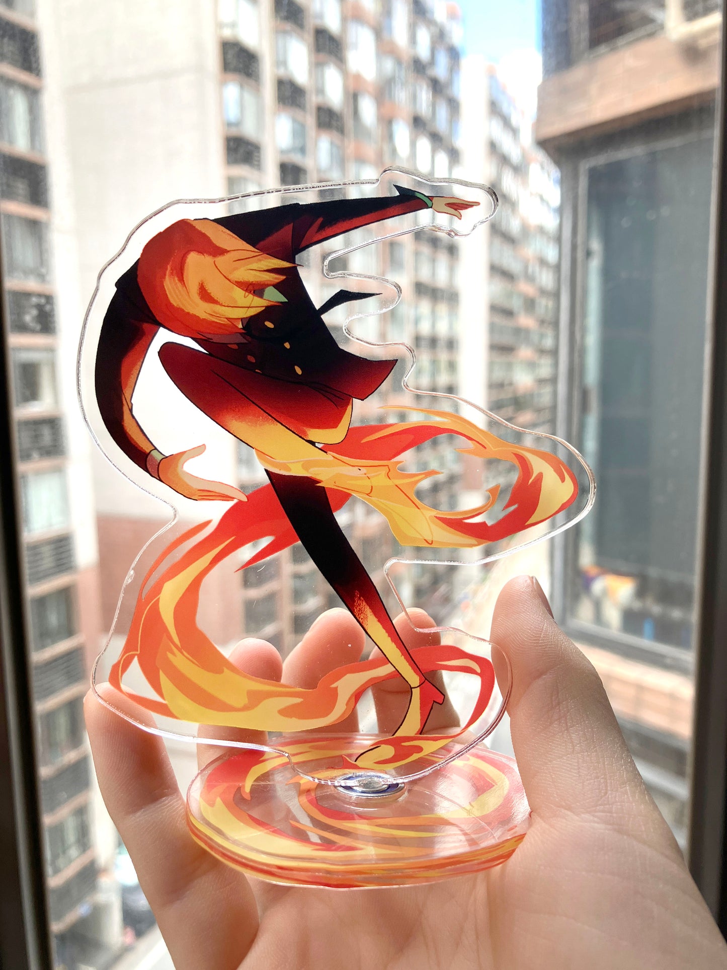 Spinning Acrylic Standee - Sanji Diable Jambe