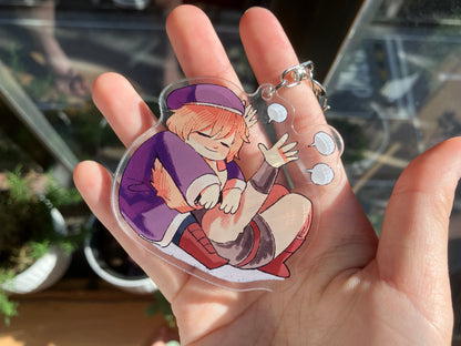 Dungeon Meshi Keychains (Farcille, Touden Siblings)