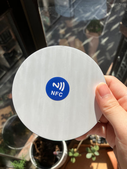 Kpop Demon Hunters Record Vinyl Coasters (With NFC Sticker)