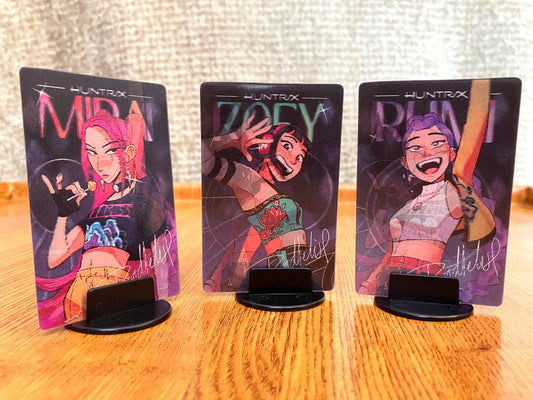 Huntrix Photocard Lenticular Card