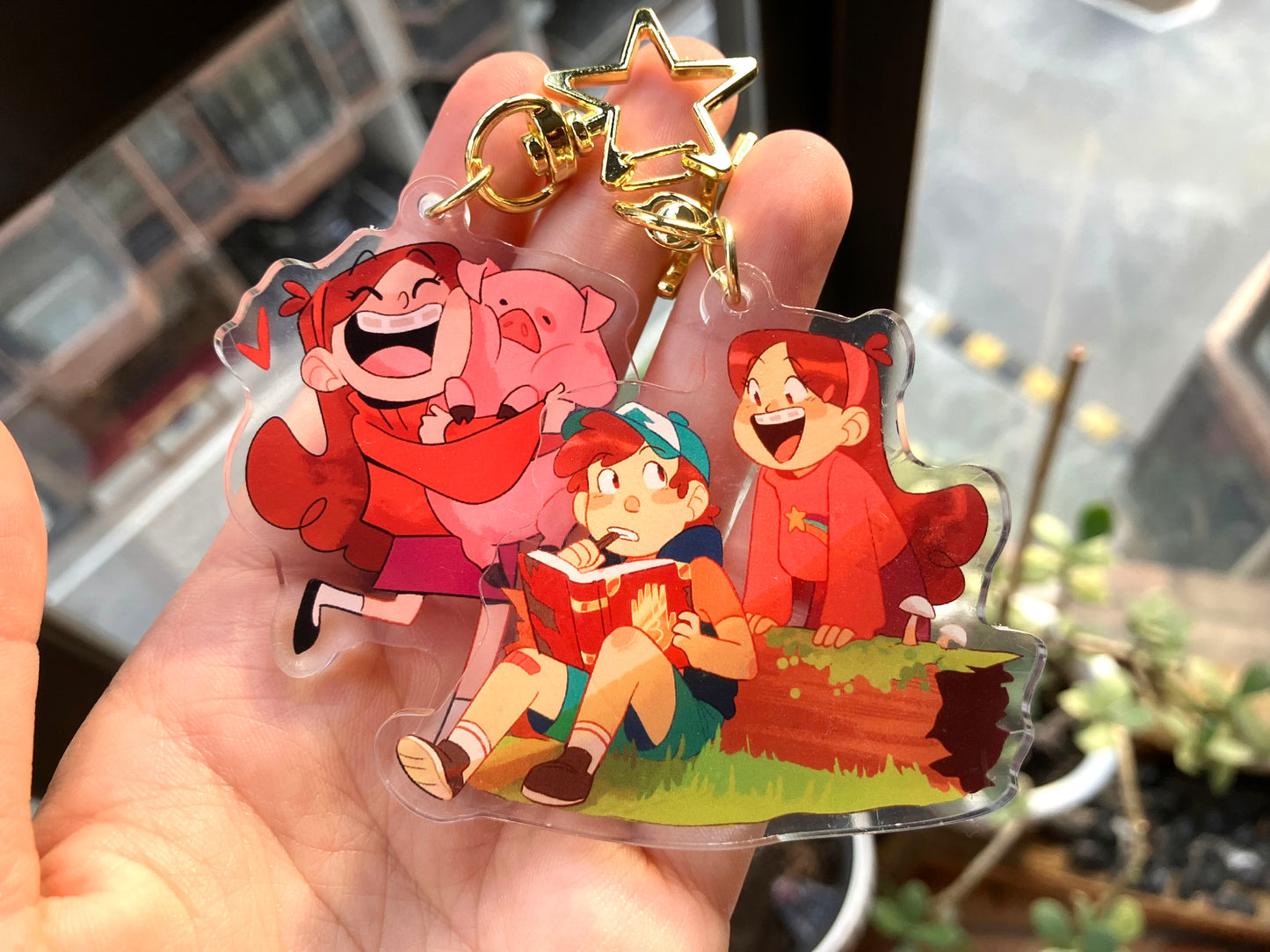 Mabel and Waddles, Mabel and Dipper Keychains