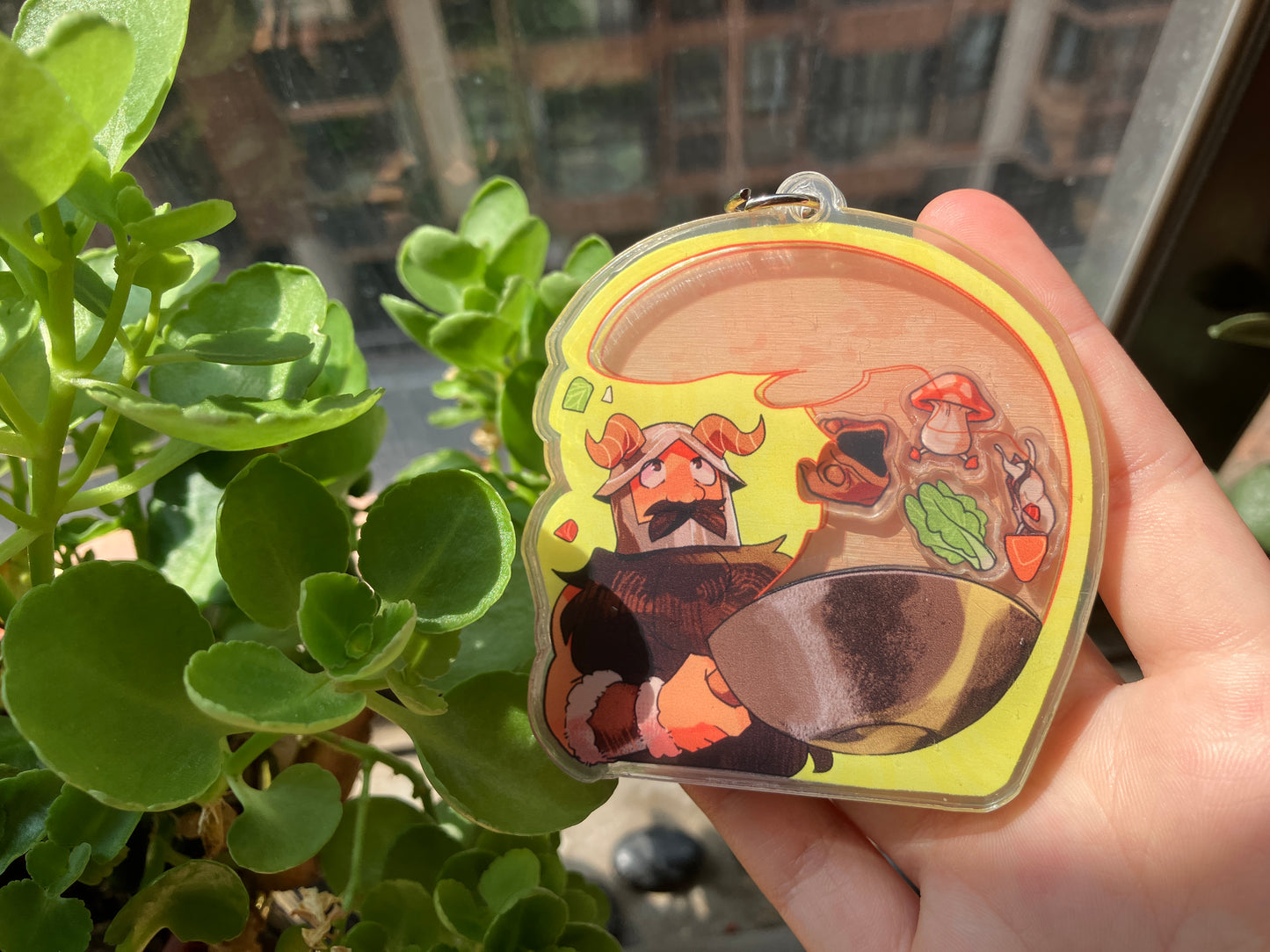 Senshi Shaker Keychain