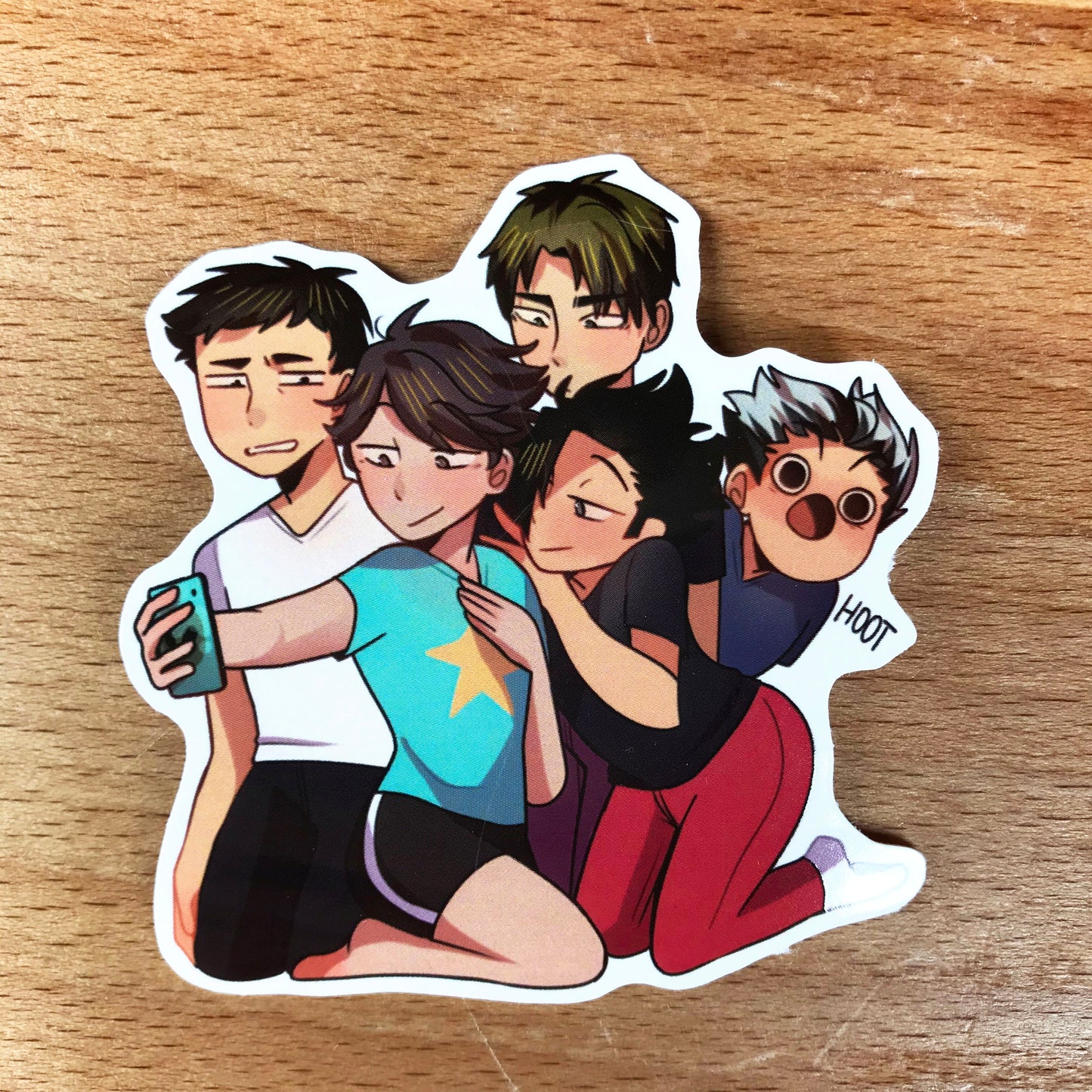Captain Squad Sticker Set