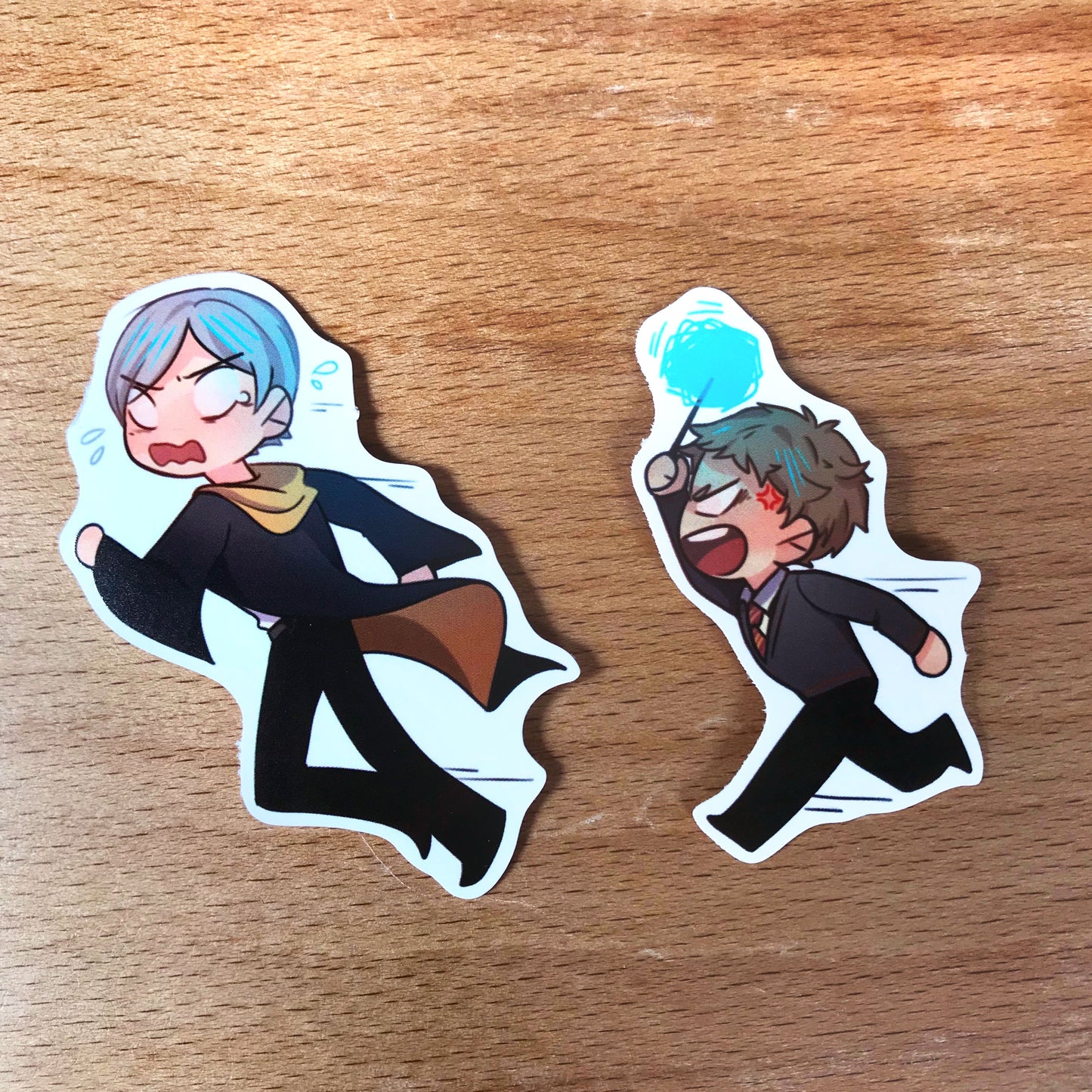 Haikyuu Ships Hogwarts AU Sticker Set