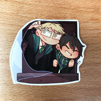 Haikyuu Ships Hogwarts AU Sticker Set