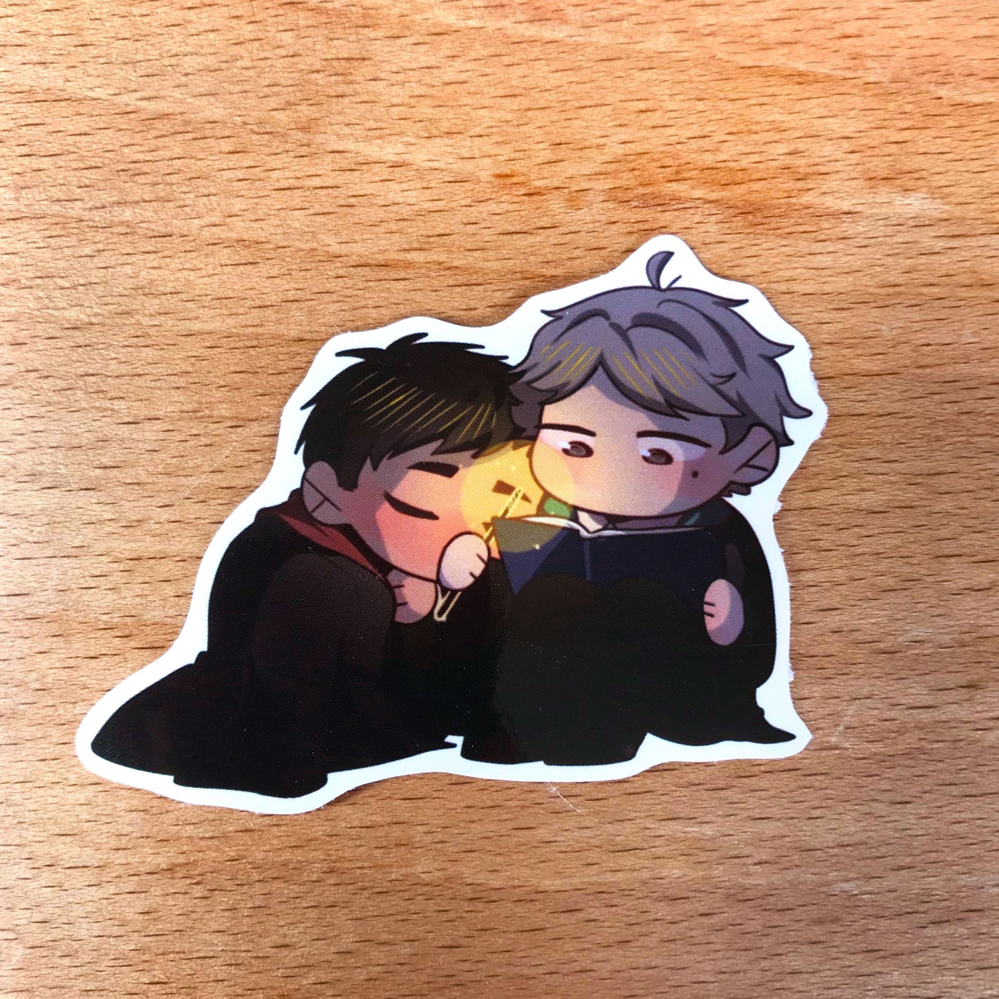 Haikyuu Ships Hogwarts AU Sticker Set