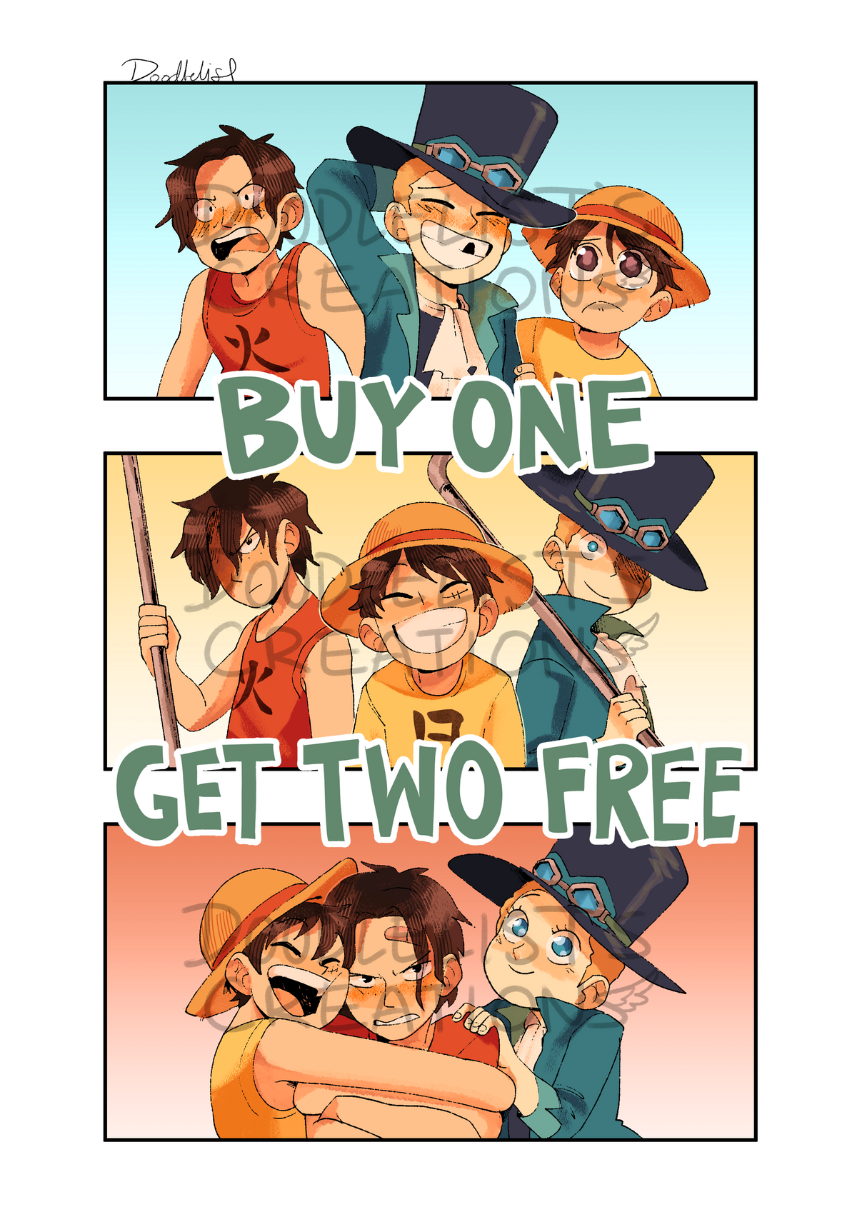 ASL Brothers Print