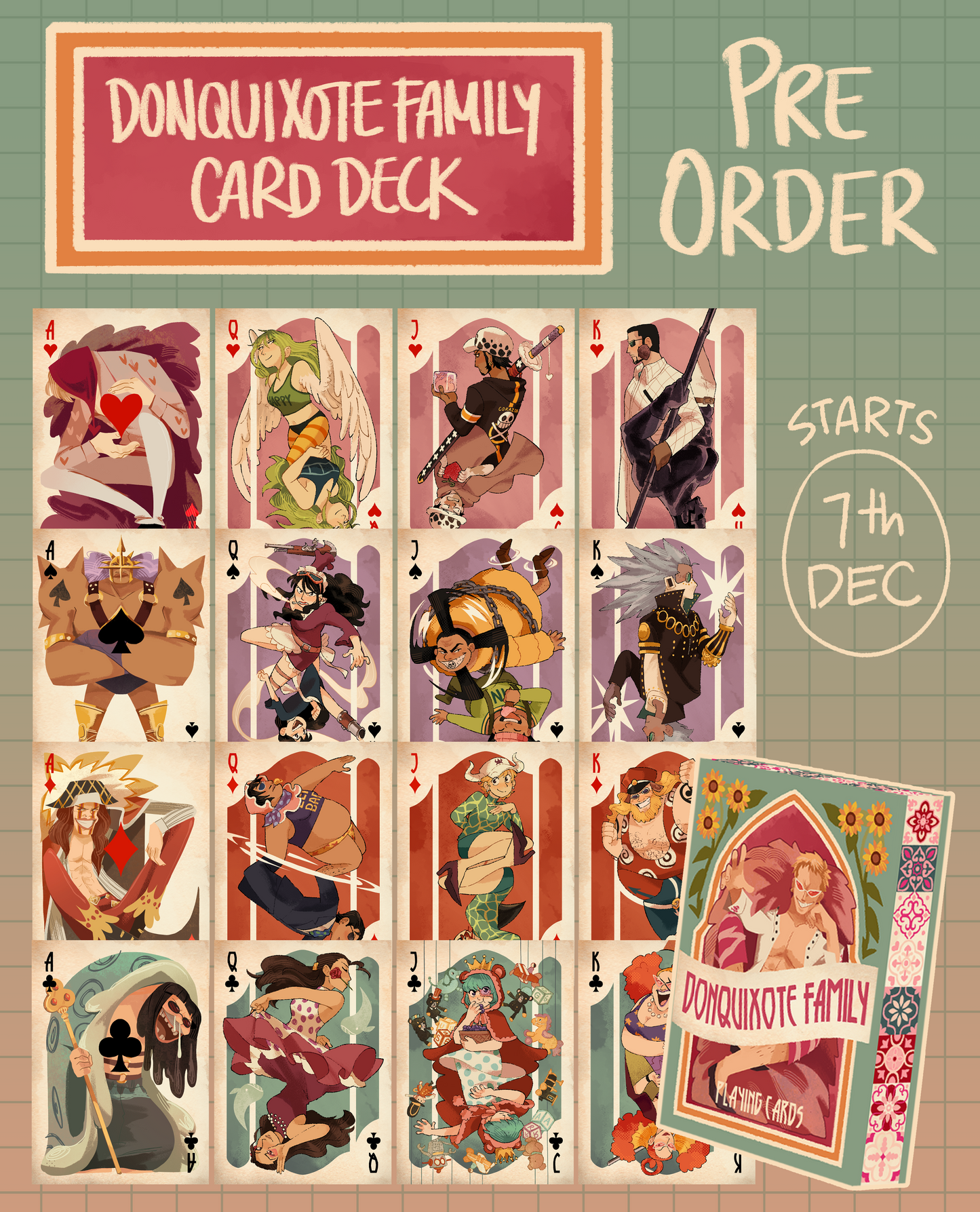 [PREORDER] Donquixote Playing Cards