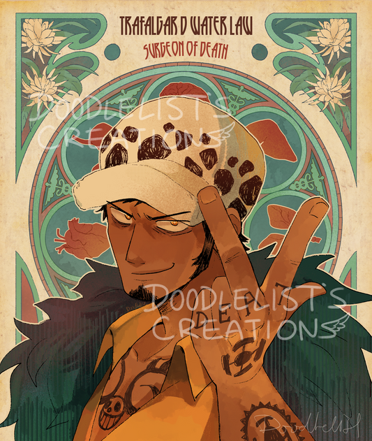 Art Nouveau Law Print